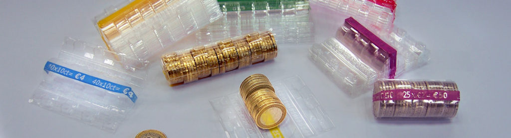 BCW Tubes transparents pour pièces de monnaie avec bouchon à