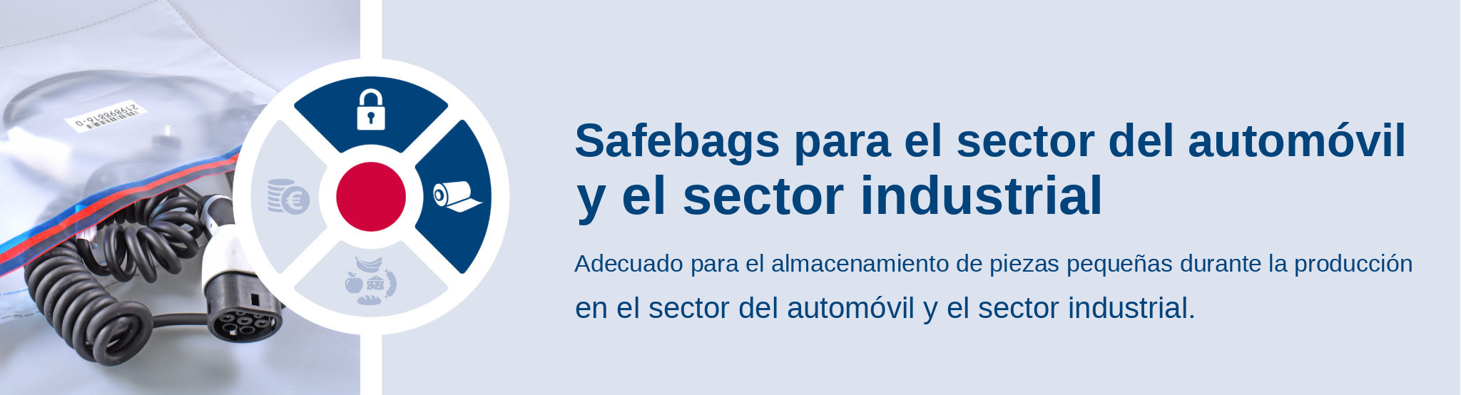Safebags para el sector del automóvil y el sector industrial
