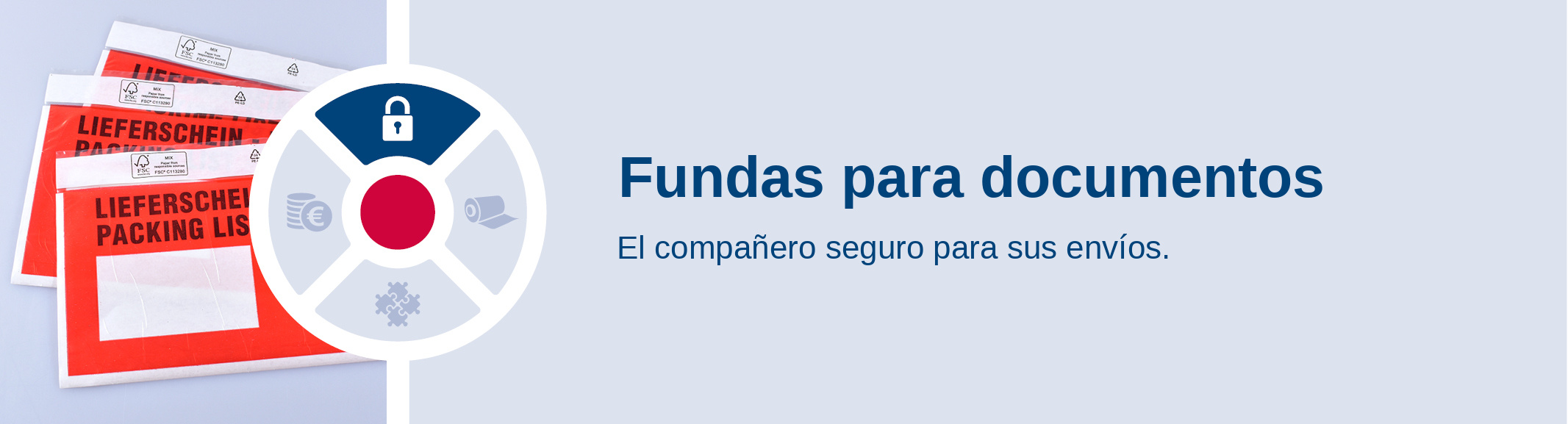 Fundas para documentos. El compañero seguro para sus envíos.