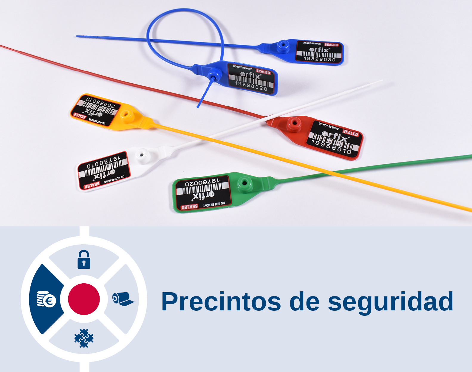 Precintos de seguridad